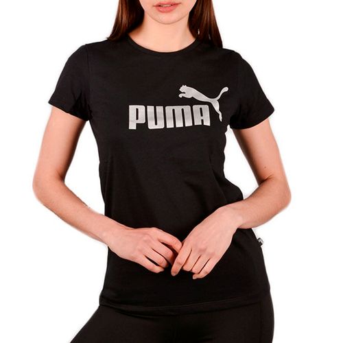 Remera Puma Ess+ Metallic Logo