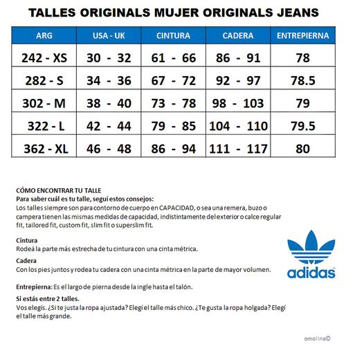 Pantalón adidas Originals Denim Wide Pant Mujer