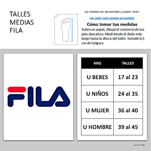 Medias Fila Life Xadrez Unisex