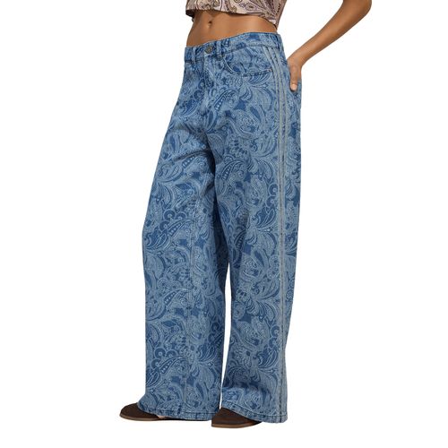 Pantalón adidas Originals Firebird Denim Mujer
