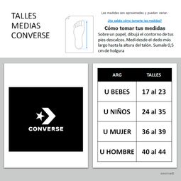 Medias Converse Chuck Taylor