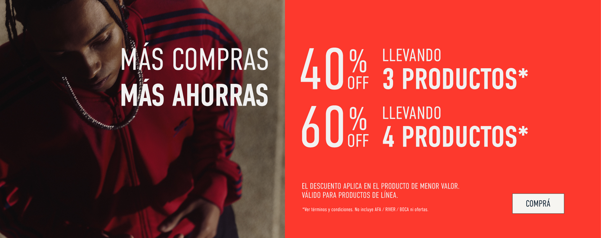 Más compras, más ahorras